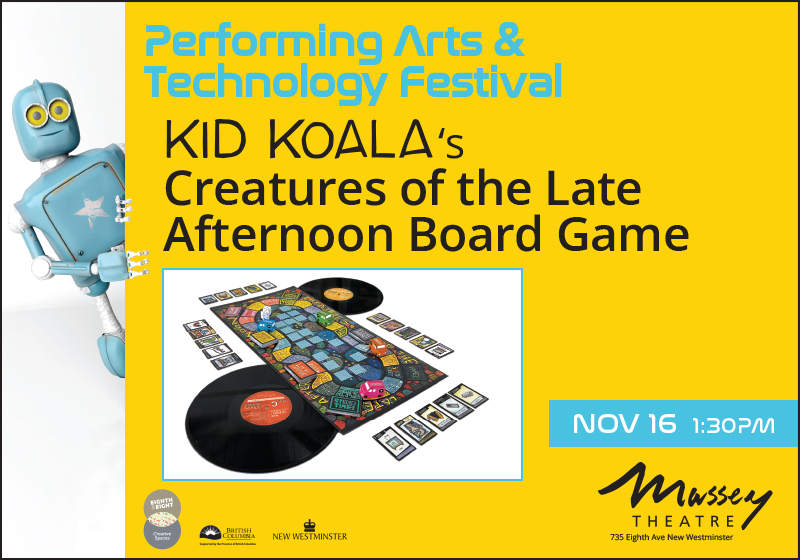 Kid Koala’s Creatures of the Late Afternoon Board Game Event